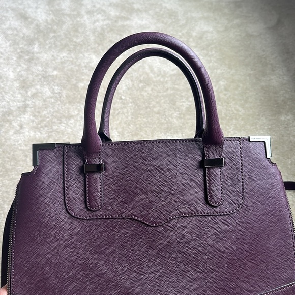 Rebecca Minkoff Amorous Satchel in Dark Cherry - Picture 9 of 11